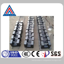 China Upward Brand Customized Casting Iron Calibration Testing Poids Contrepoids Fabricant